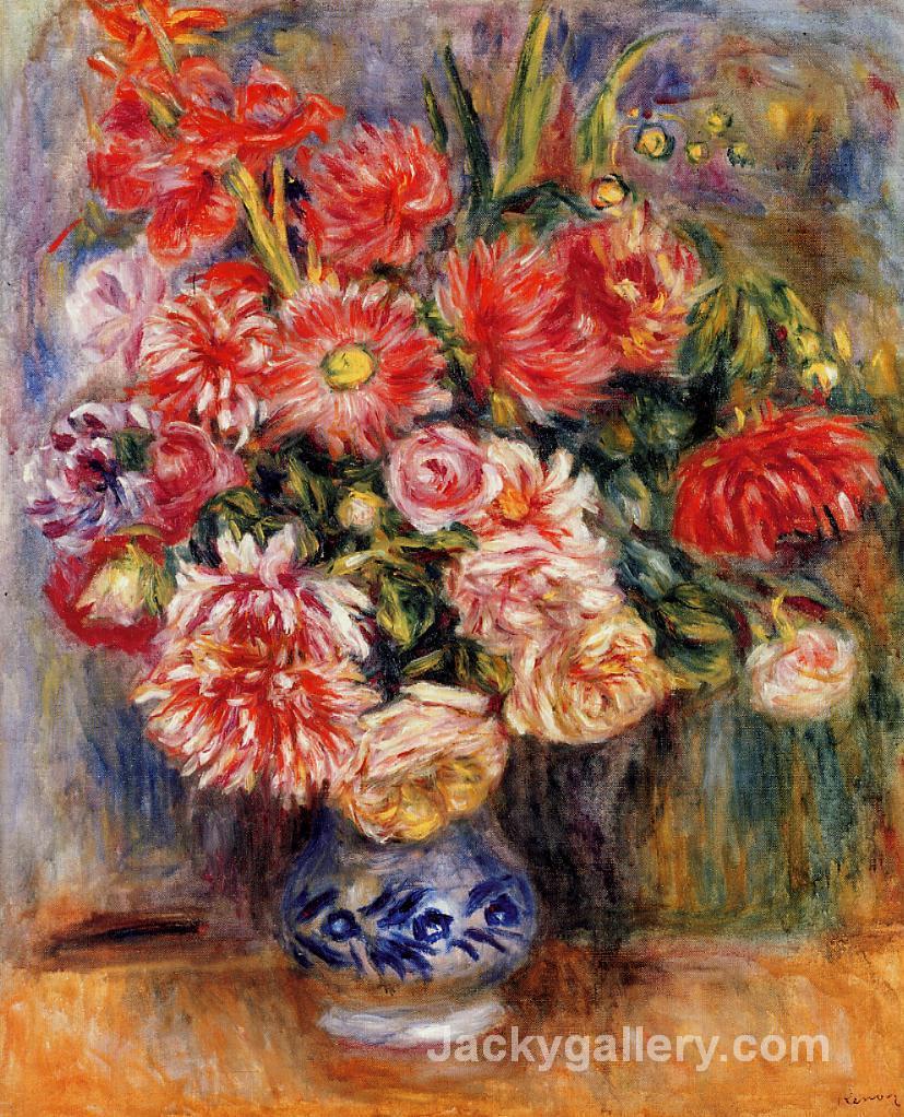 Bouquet by Pierre Auguste Renoir paintings reproduction